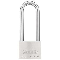 abus 1 cadenas titalium série 64 - haute anse - entrouvrant