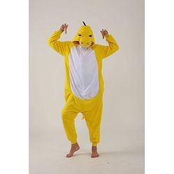 Pigiama Kigurumi Costume di Gruppo Costume tutina Fantasia animale Drago Fantasia Caldo Comodo Con cappuccio Pile Adulti Per uomo Per donna Unisex Halloween Carnevale Feste Performance Abbigliamento