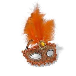 Maschera da Carnevale Veneziana Verde con Piume per Donne - Accessorio per Costume di Carnevale Barocco di Lusso con Cristalli per Festival di Venezia Mardi Gras e Feste in Maschera
