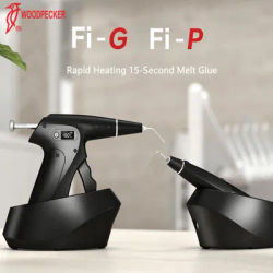 WOODPECKER Fi-P Fi-G Dental Heatable Filling System Hot-melt Pen Root Canal Rubber Cement Filling Rubber Tip Precise Cutting