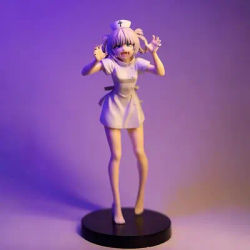 Hot 18cm Anime Call Of The Night Nanakusa Nazuna Vampire Nurse PVC Action Figure Collection Model Doll Ornaments Toys Gift