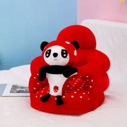Sponge Fill Children's Cartoon Animal Learning Seat Baby Sofa Support Seat Cover Plush Chair Feeding Portable Seat Soft Cushion