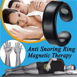Anti Snoring Apnea Sleeping Device Acupressure Anti Snore Ring Treatment Reflexology Promote Sleeping Soothing Anti Snoring Ring