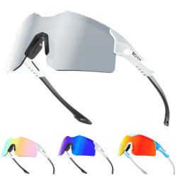 SCVCN Hiking Eyewear Sunglasses Polarized Cycling Glasses for Men Sports MTB Mountain Goggles Women Bicycle Road Bike Protection