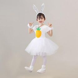 Settimana del libro 2026 Costume da band di animali Costume di Gruppo Fantasia animale coniglietto di Pasqua Vestiti Divertente Bambini Unisex Giornata universale dell'infanzia Pasqua Settimana del