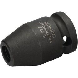 Adaptateur 3/8 Vers Porte-embout 6 Pans 1/4 Phosphaté26mm - Bahco