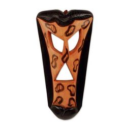 African wood mask, 'Osebo'