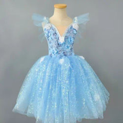 Children Clothing Stage Costumes Performance Leotards for Girls Dress Ballet Tutu Dance Wear Kids Clothes Party Princess Fashion