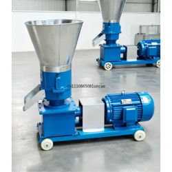 100-150kg/h Pellet Machine Animal Feed Food Pelletizer Farming Granulator with Motor