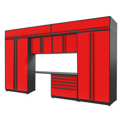 Proslat FusionPlus 13 ft set - Handy 5 Drawer & Overheads