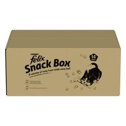 Snack Box (1 box contains 14 packs of treats) Felix Cat Treats
