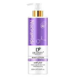 500ml DR.DAVEY Niacinamide Body Lotion Niacinamide body lotion sunscreen2Combination1Refreshing, moisturizing, and non-greasy
