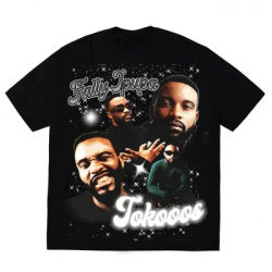 Fally Ipupa Merch T-shirt à manches courtes pour hommes, vêtements unisexes, vêtements décontractés pour femmes, hauts Y2K