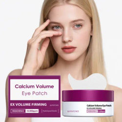 Calcium Volume Eye Patch For Anti-Puffiness Remove Eye Dark Circle Reduce Fine Lines Moisturizing Rejuvenating Firming Eye Masks
