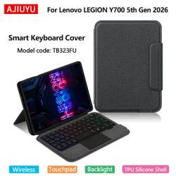Keyboard Cover For Lenovo Legion Y700 5th Generation 8.8" inch 2026 TB323FU Gaming Tablet Protective Case TouchPad Backlight