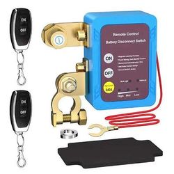Interruttore di disconnessione remota della batteria, interruttore antifurto 12V 240A per batteria auto, interruttore di interruzione intelligente della batteria per auto, barca, rimorchio, camion,