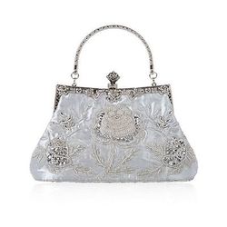 Anni Ruggenti Anni 1920 Pochette da sera Da giorno Il grande Gatsby Ragazza Flapper Perline Costume Per donna Halloween Carnevale Mascherata Cocktail party Festa a tema retrò Adulti Borsa Altri