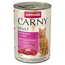6x400g Meat Saucer Animonda Carny Wet Cat Food