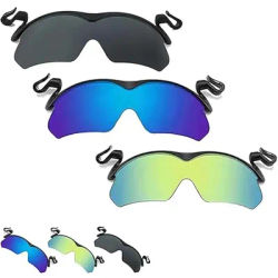 Casquette à Clip réglable pour lunettes de soleil de sport, couverture rabattable, Protection UV, lunettes de soleil polarisées, chapeau à Clip, lunettes de cyclisme