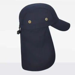 Chapeaux de pêche de Protection solaire en plein air, casquettes de pêche d'été respirantes, chapeau de Protection solaire réglable avec rabat de cou, chapeau de soleil à large bord, nouveau