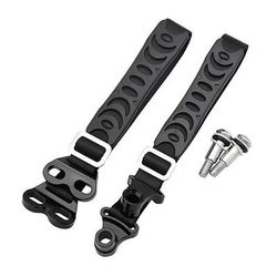Set di 2 cinghie di traino per soccorso moto, anteriore e posteriore, cinghia di sollevamento per moto da cross KTM Honda Yamaha Kawasaki Suzuki, maniglia di sollevamento universale per motocross