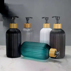 1pcs Bathroom Kitchen Soap Dispensers 500ml Refillable Hand Dish Soap Bottles Ideal For Kitchen Sink Decor Bottling Soap Bottle