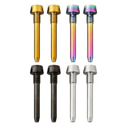 2pcs Bike Brake Pad Retaining Pin M4x26mm Bicycle Titanium Alloy Disc Brake Caliper Bolt Pin Plug For Magura MT2/4/5/6/8