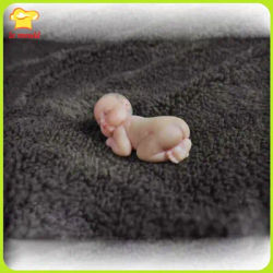Newborn 3D Silicone Soap Plaster Mould Realistic Clay Mold 2 Parts for Baby Footprint Handprint Memory Craft