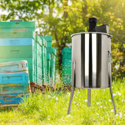 Honey Extractor for Bee Farm, Electric Honey Extractor Stainless Steel Bee Extractor Honey Spinner Beekeeping Pro Extraction