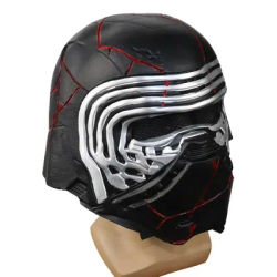 Anime Kylo Ren Helmet Cosplay The Rise of Skywalker Mask Props Helmets Masks Carnival Party Prop