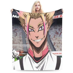 Anime Shidou R-Ryusei Plush Blanket Girls Boys Flannel Throw Blanket For Couch Chair Sofa Bed Soft Bedspread Birthday Gift