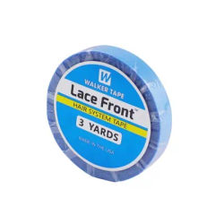 1/2/3 Roll 0.8 CM*3 Yards Super Hair Blue Tape Double-Sided Adhesive Tape for Hair Extension/Lace Wig/Toupee