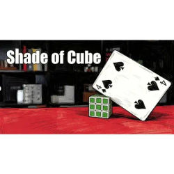 Shade of the Cube Magia Phantom Magic Close Up Magic Tricks Illusions Street Props Gimmicks Magician Card Deck Mentalism Stage