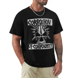 T-shirt haut de gamme Corrosion Of Conformity avec imprimé à motifs abstraits