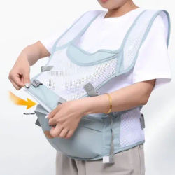 Newborn Front Holding Baby Carrier Soft Material 360 Ergonomic Carrier Baby Waist Stool Breathable Sling Design