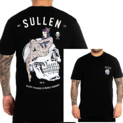 T-shirt Premium Sullen à Manches Courtes pour Homme, Style Unisexe Haut de Gamme Luxe pour Hommes et Femmes