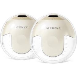 Tiralatte elettrico doppio beige KISSBOBO 1 St