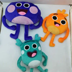Grumble Bumble Nums Plush Toy 30cm Height Funny Grumble Carrot Stuffed Pillow Peripherals Toy Birthday Christmas Halloween Gift