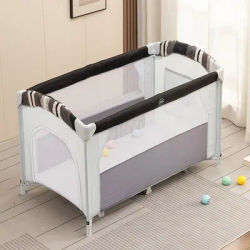 Baby Crib Foldable Crib Easy To Carry Multifunctional Crib Movable BB Bed Environmental Protection