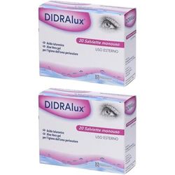 DIDRAlux Salviette Perioculari 2x1 pz Garza