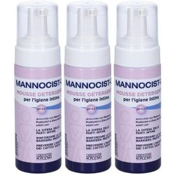 Mannocist-D Mousse Detergente Antibatterico 150 Ml 3x150 ml