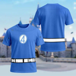Superhero Stretch Suit 3D Graphic T Shirt Comic Movie Style Unisex Halloween Cosplay Casual Tee