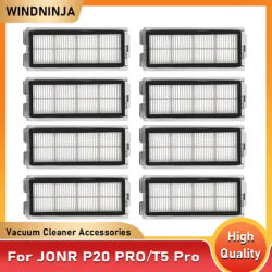Washable Filter Accessories For JONR P20 PRO For JONR T5 Pro Robot Vacuum Cleaner Accessories Hepa Filter Replacement Spare Part