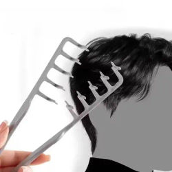 1-5Pcs Hair Volumizing Comb for Normal Hair ABS Plastic Fluffy Textured Styling Tool Natural Look Hair Root Lifting and Coverage