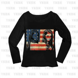 Emo filles t-shirts Harajuku Trashy à manches longues t-shirts Punk filles graphique décontracté Sexy à manches longues hauts 2000s rétro Kawaii hauts Cool