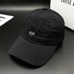 Nouvelles casquettes de baseball unisexes à séchage rapide, simples, respirantes, pare-soleil, pour le sport et l'extérieur, polyvalentes, couleur bonbon, tendance
