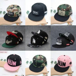 Casquettes snapback pour hommes, brodées, mode hip hop, casquette de baseball pour adulte, réglables, casquettes de sport et de loisirs, casquettes trucker, casquettes pare-soleil