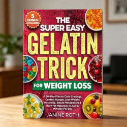 30 Day Gel Protein Weight Loss Plan Gelatin Diet Trick for Fast Slimming Body Health for Womens