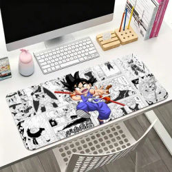 D-DRAGON B-BALL Tapis de souris cool pour le bureau, les jeux et les claviers, antidérapant, grand format, imperméable