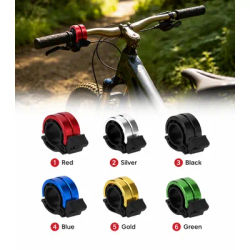 1pc Bicycle Bell MTB Bicycle Horn Alloy Bike Ring Sound Beep Timbre Alarm …Cycling Handlebar Bicycle Call Bicycle Accessories